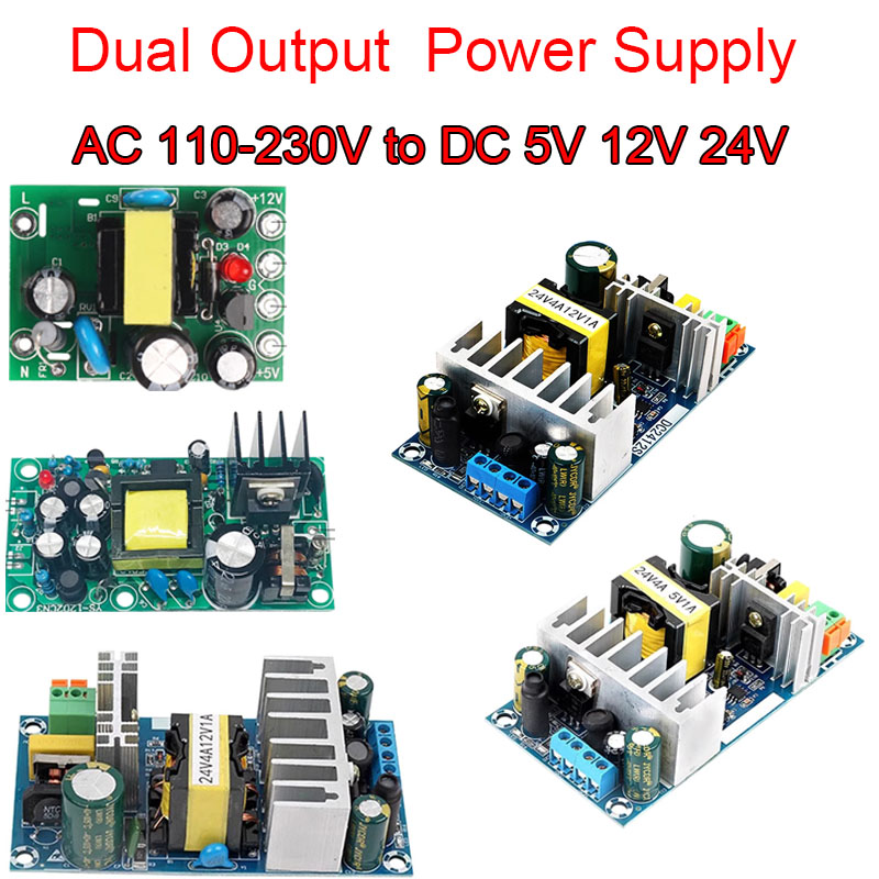 Smps Power Supply - Isoliertes Schaltnetzteilmodul mit zwei Ausgängen, Abwärtswandler,