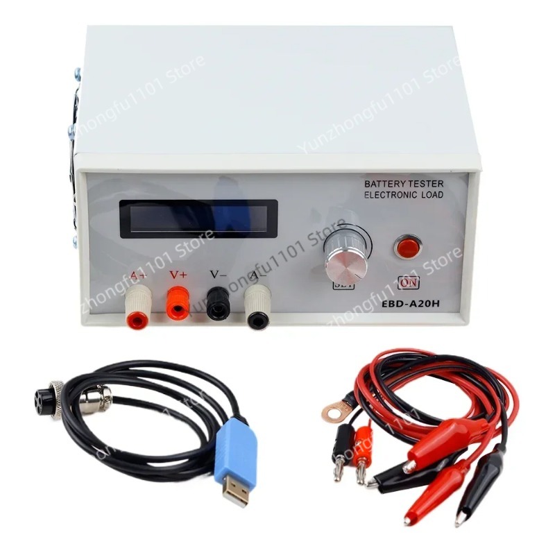 Power Supply Tester - 30V 20A 200W EBD-A20H Batteriekapazitätstester, Elektronischer