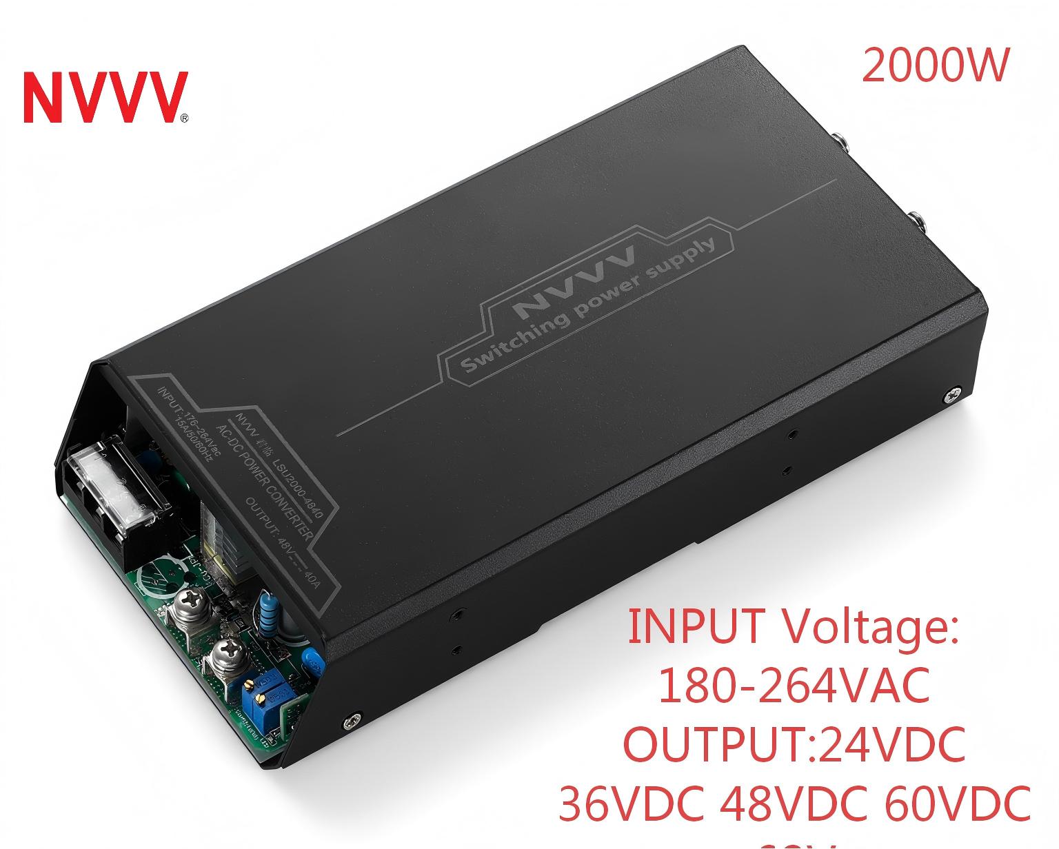 Smps Power Supply - NVVV 2000W Ultra-Hochleistungs-Industrie-Schaltnetzteil AC 180-264V DC