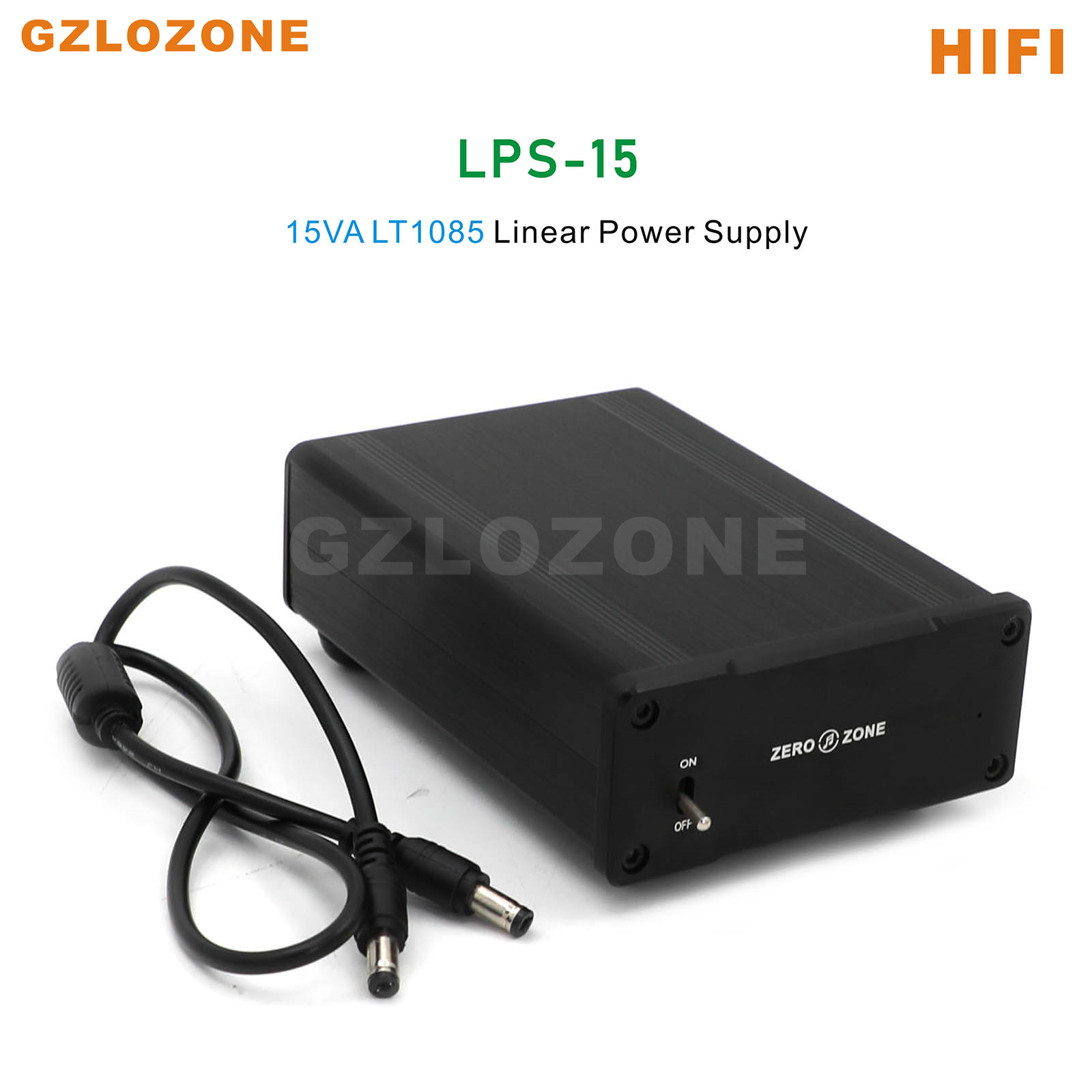 Dc Power Supply 12V - LPS-15W HIFI LT1085 LPS 15VA Lineares