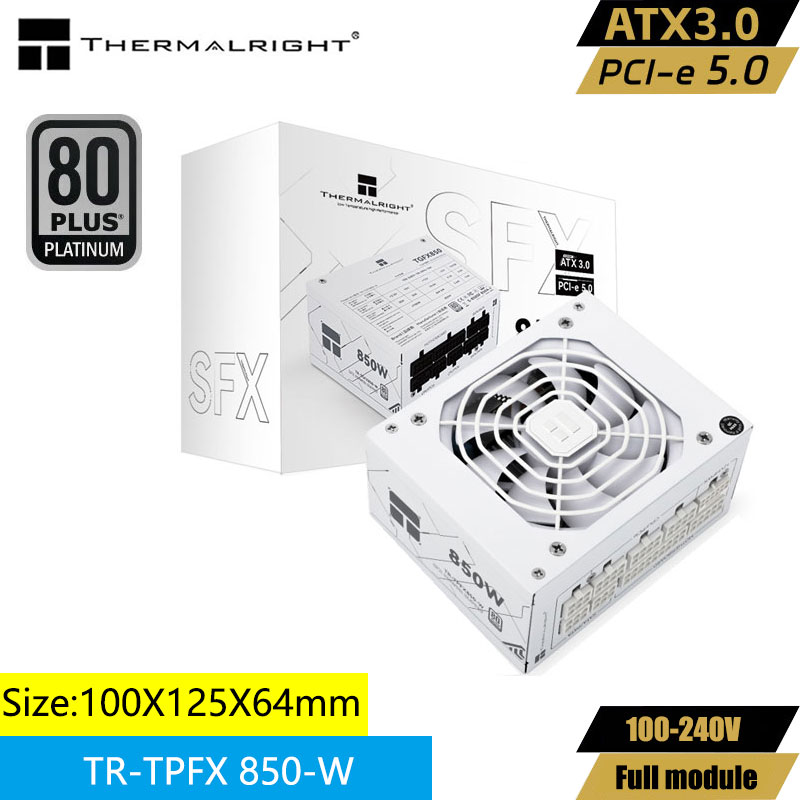 Power Supply 750W - Thermal right TR-TPFX850 weiß sfx platin