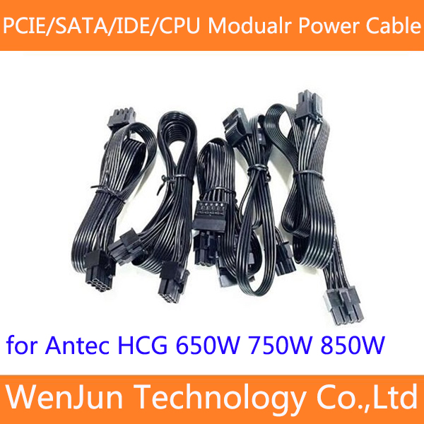 Power Supply 650W - Hochwertiges PCI-E 6+2pin / CPU 8Pin(4+4)