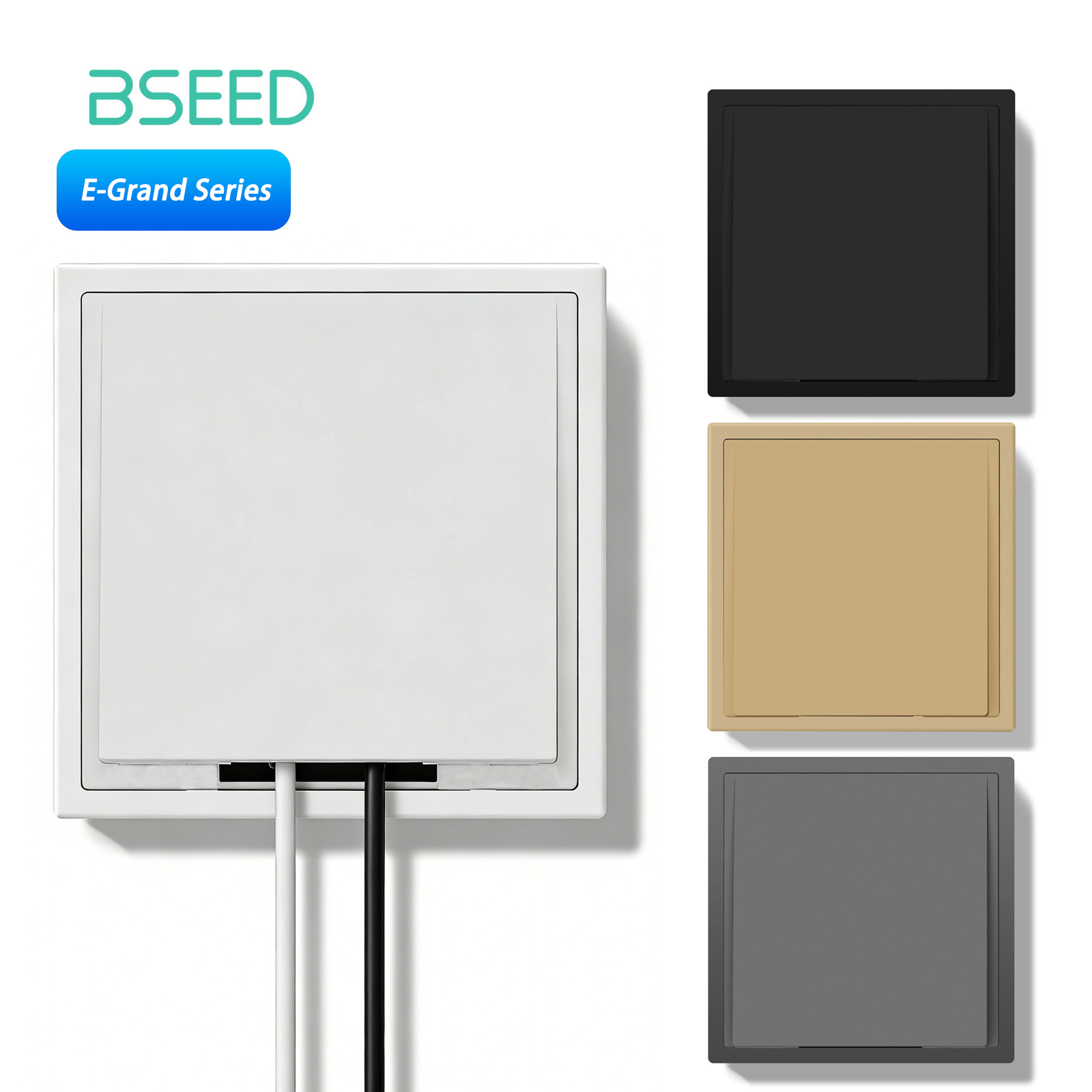 Open Frame Power Supply - Bseed E-Serie Kabelauslassplatte Wanddose Kabelmanagement-Abdeckung mit