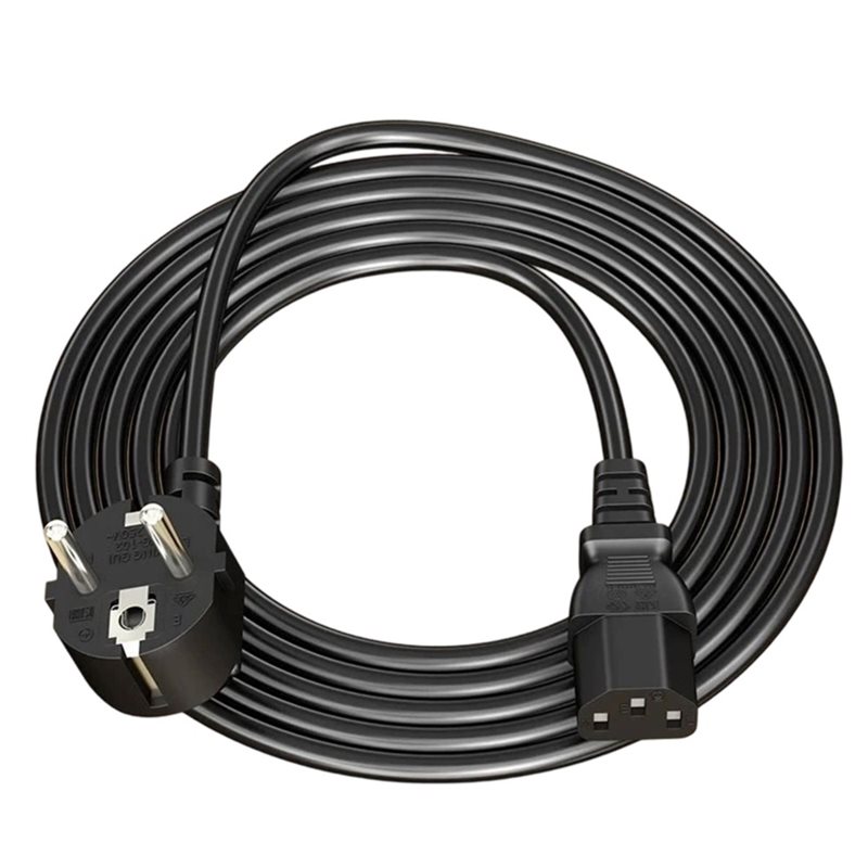 Psu Computer - EU-Stecker C13 Stromversorgungskabel 1,5M Stromverlängerungskabel für