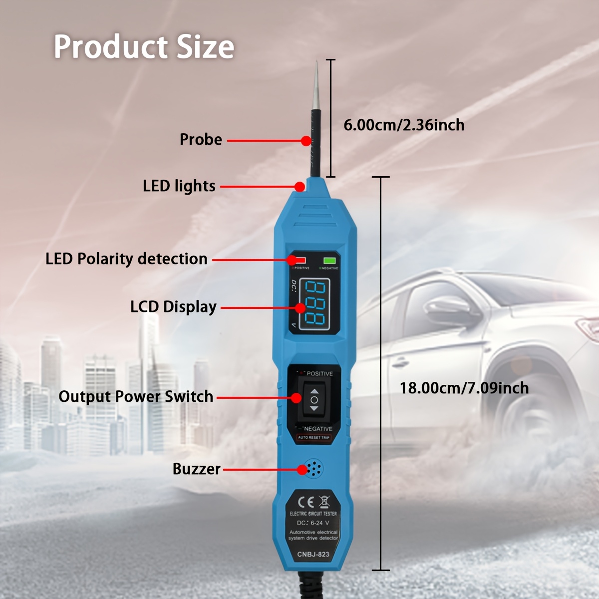 Stromkreisprüfer 6V-24V DC für – Power Supply Tester Bewertung und Preis