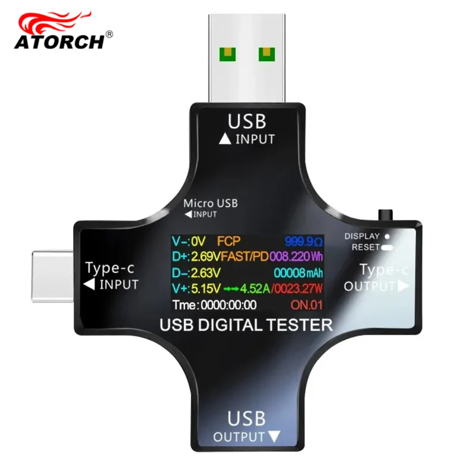 USB-Tester DC Typ-C PD Digital – Power Supply Tester Bewertung und Preis