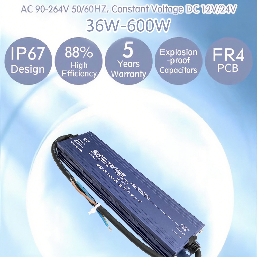 IP67 Wasserdichtes LED-Netztei – Power Supply 500W Bewertung und Preis