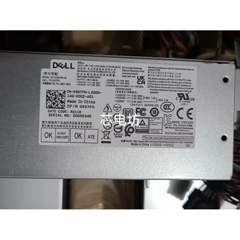 Für Dell 600W 500W Netzteil, k – Power Supply 500W Bewertung und Preis