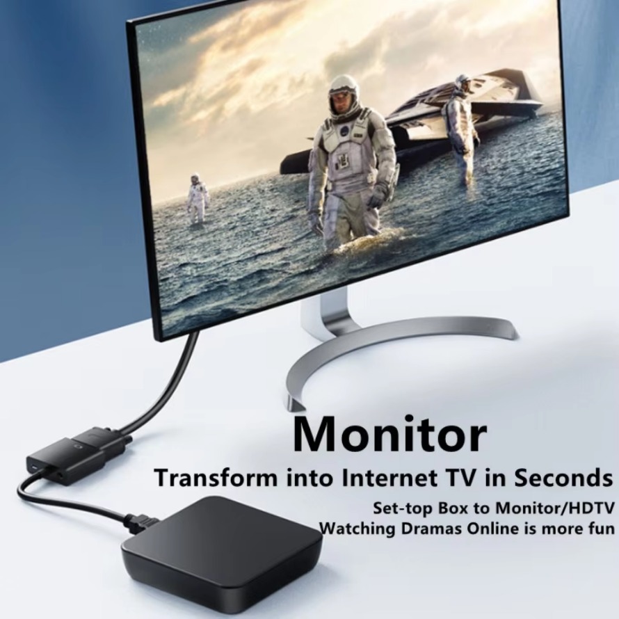 1080P HDMI-kompatibel zu VGA A – Pc Power Supply Bewertung und Preis