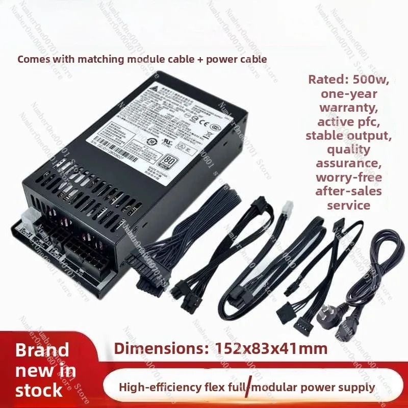 Mini 1U 500W Active FLEX Gold  – Power Supply 500W Bewertung und Preis
