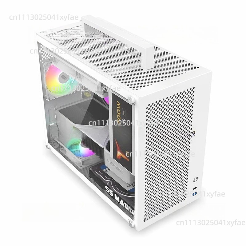 S5MAX Weißes PC-Gehäuse, MATX  – Psu Computer Bewertung und Preis