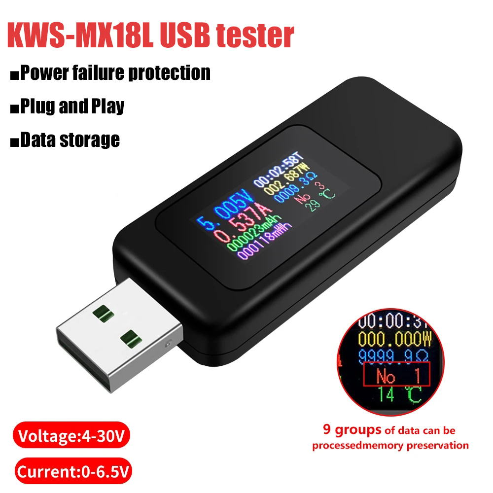 10-in-1-USB-Tester DC Digital  – Power Supply Tester Bewertung und Preis