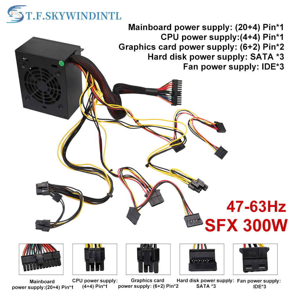 T.F.SKYWINDINTL 300W SFX Netzt – Power Supply 650W Bewertung und Preis